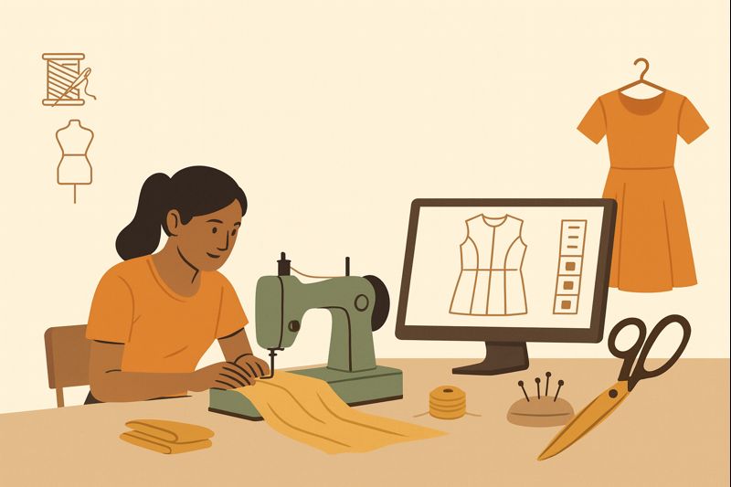 From One Village Workshop to India's Fashion Brands - Building Backend Stitching Excellence